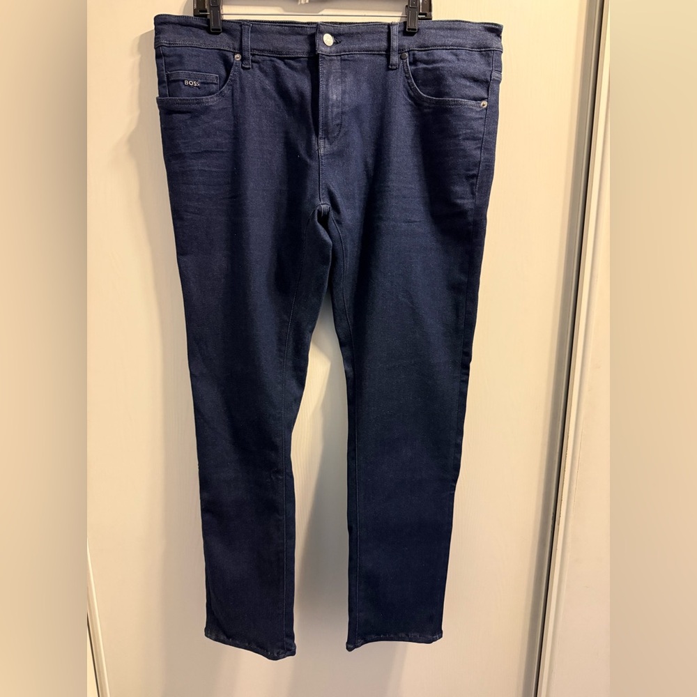 Boss Delaware Slim Fit Jeans - Navy